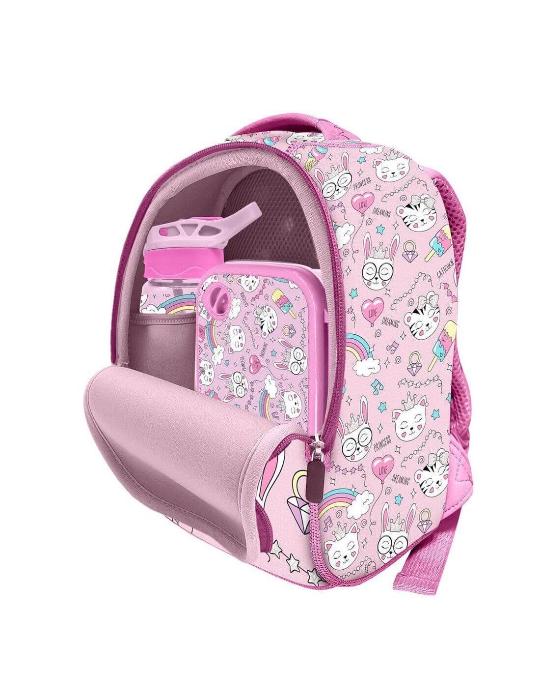 Mochila Neoprene Gatos | Water Revolution - Mini-Me - Baby & Kids Store