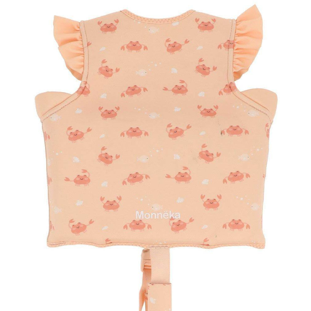 Colete de flutuação 3-6 anos - Crab Coral | Monneka - Mini-Me - Baby & Kids Store