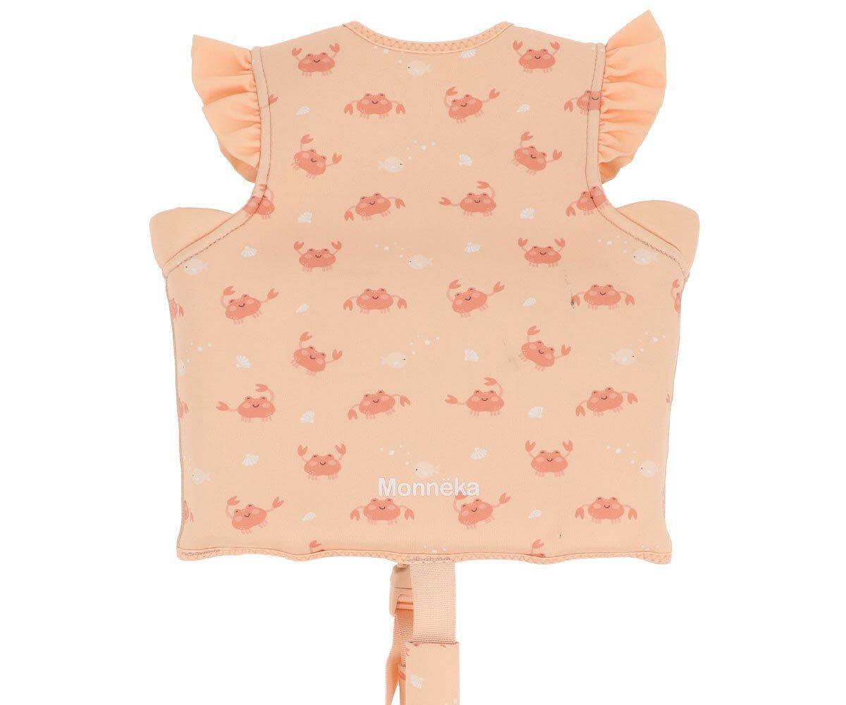 Colete de flutuação 3-6 anos - Crab Coral | Monneka - Mini-Me - Baby & Kids Store