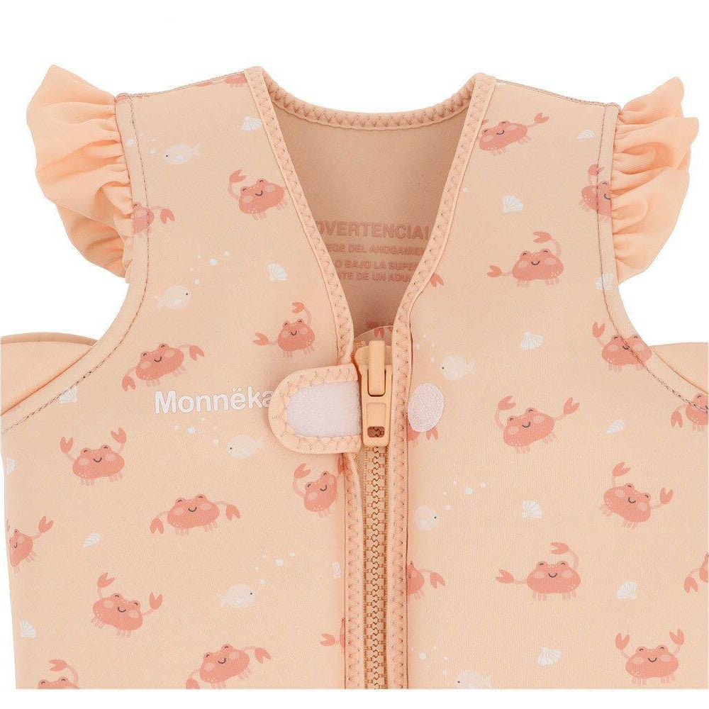 Colete de flutuação 3-6 anos - Crab Coral | Monneka - Mini-Me - Baby & Kids Store