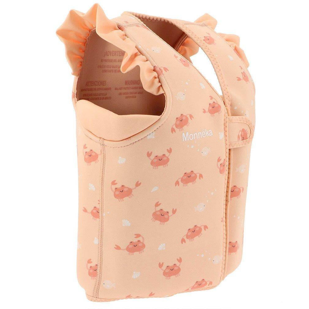 Colete de flutuação 3-6 anos - Crab Coral | Monneka - Mini-Me - Baby & Kids Store