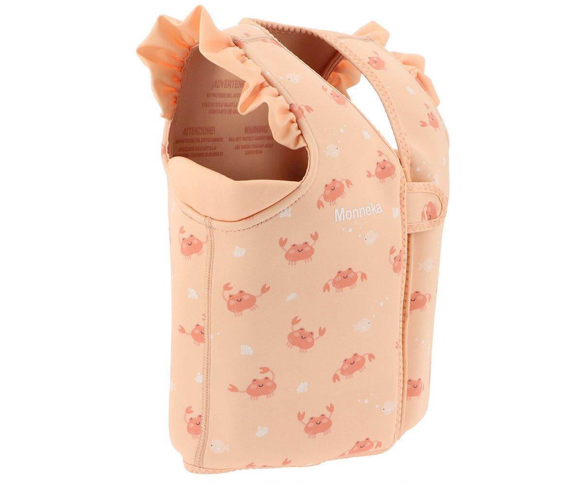 Colete de flutuação 3-6 anos - Crab Coral | Monneka - Mini-Me - Baby & Kids Store