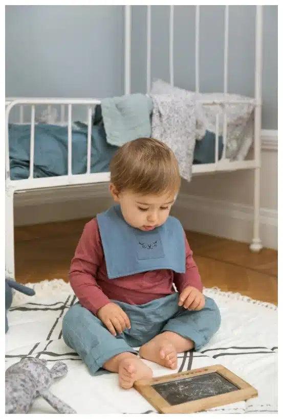 Babete/bandana - azul | Elodie - Mini-Me - Baby & Kids Store