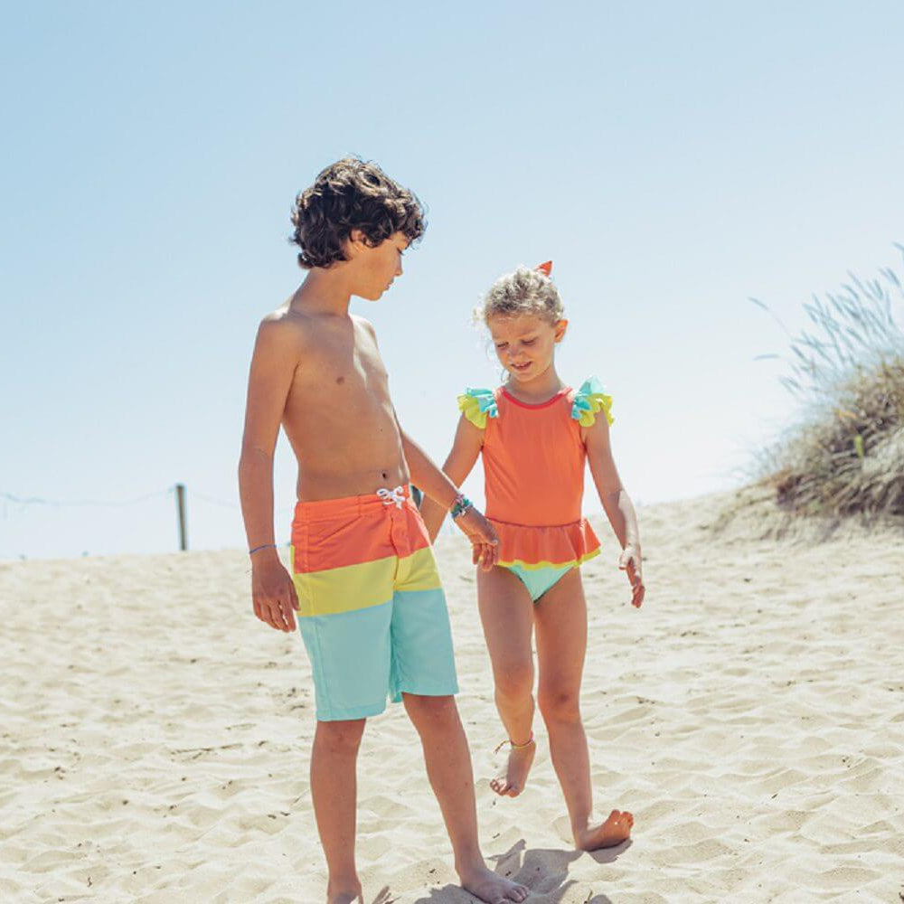 Calções de banho menino - 12 meses | Paper Boat - Mini-Me - Baby & Kids Store