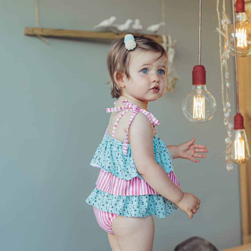 Fato de banho criança - Green Leafs - Mini-Me - Baby & Kids Store