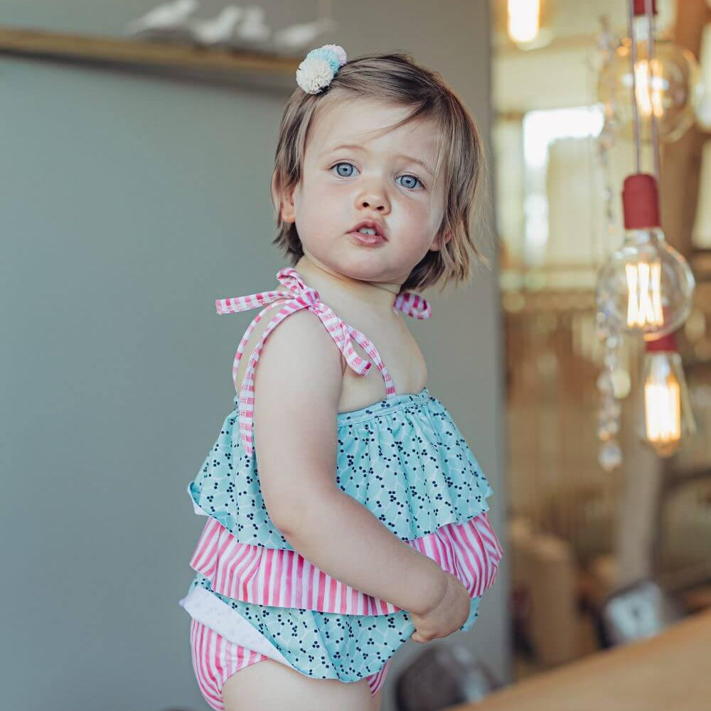 Fato de banho criança - Green Leafs - Mini-Me - Baby & Kids Store