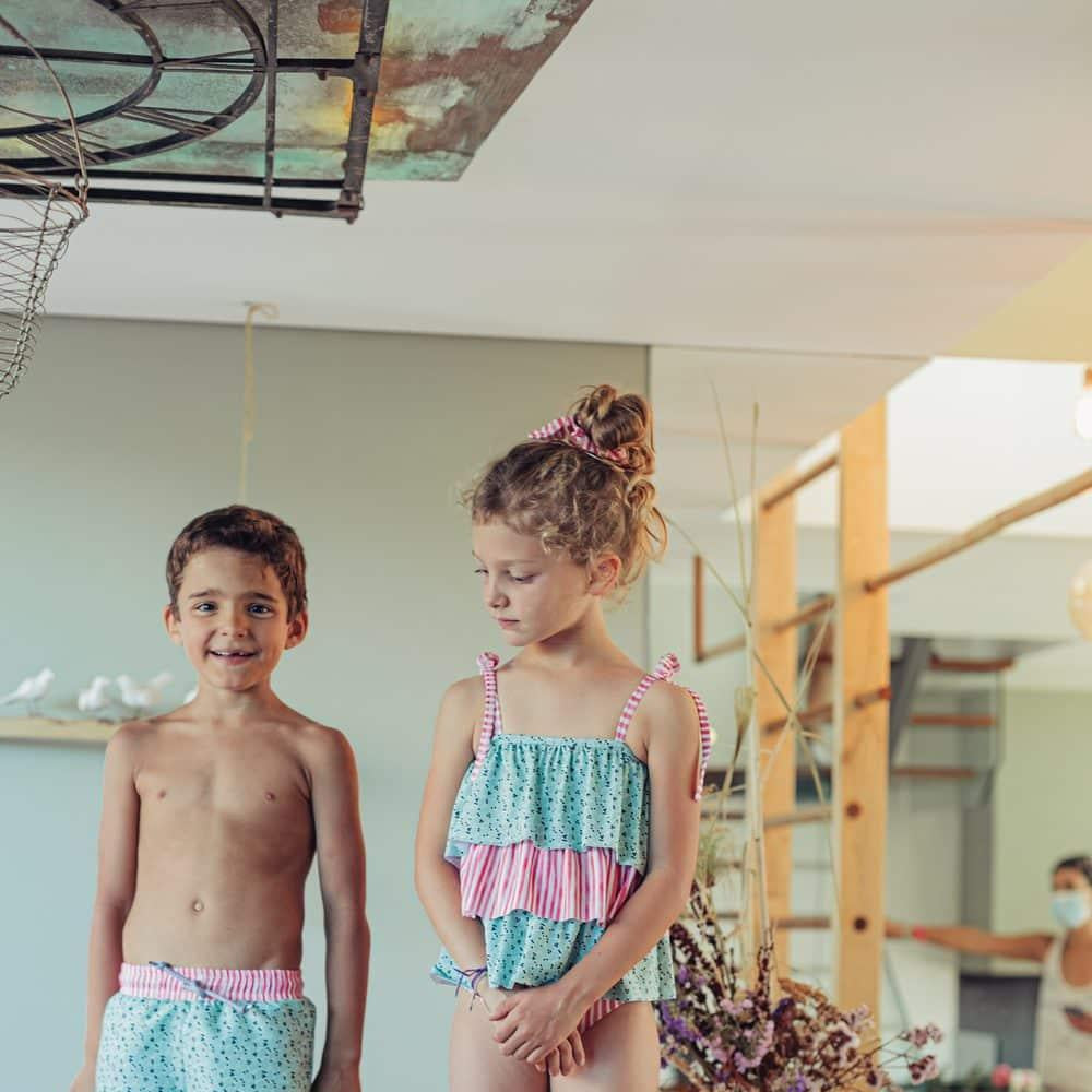 Fato de banho criança - Green Leafs - Mini-Me - Baby & Kids Store