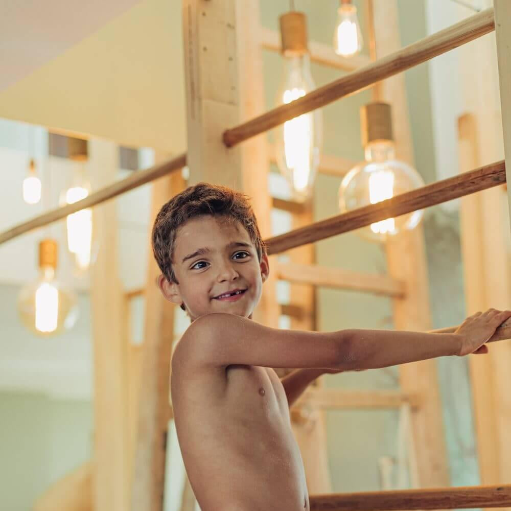 Calções de banho menino - Green Leafs - 3 anos - Mini-Me - Baby & Kids Store