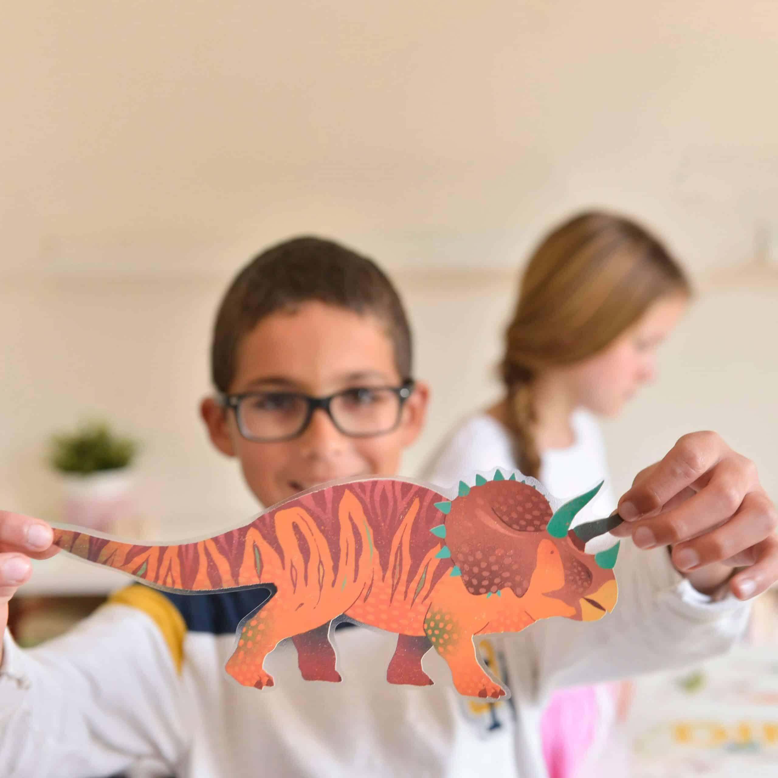 Autocolantes + Poster Discovery - Dinossauros | Poppik - Mini-Me - Baby & Kids Store