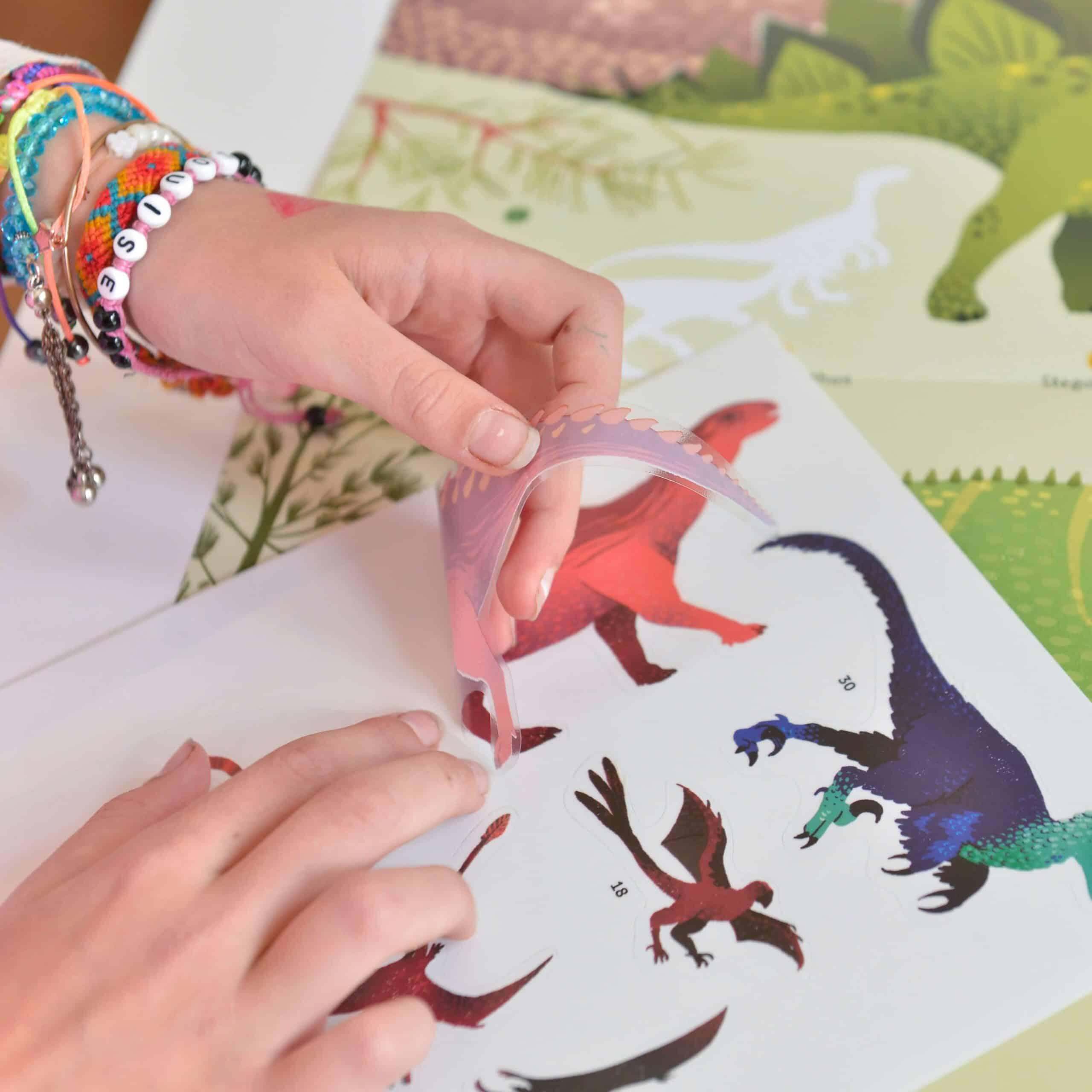 Autocolantes + Poster Discovery - Dinossauros | Poppik - Mini-Me - Baby & Kids Store