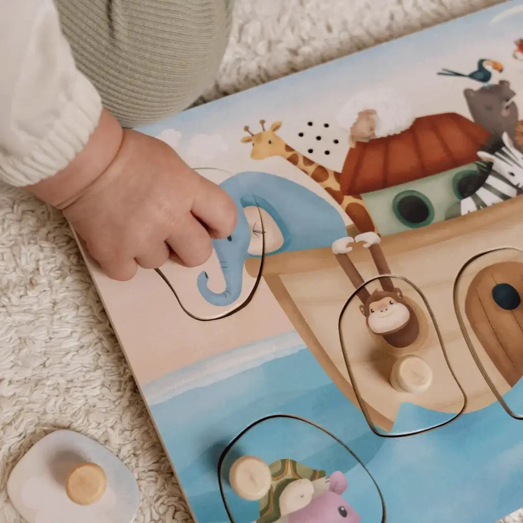 Puzzle Sonoro Arca de Noé | Little Dutch - Mini-Me - Baby & Kids Store