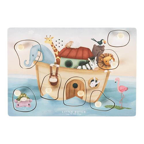 Puzzle Sonoro Arca de Noé | Little Dutch - Mini-Me - Baby & Kids Store
