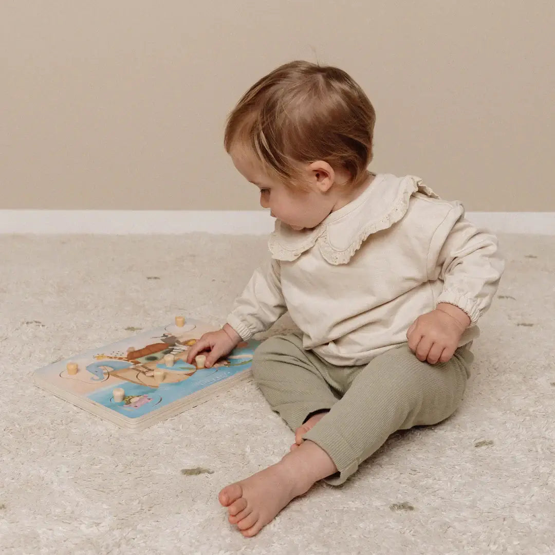Puzzle Sonoro Arca de Noé | Little Dutch - Mini-Me - Baby & Kids Store