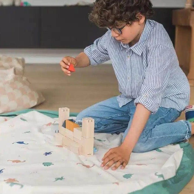 Saco de arrumação/ Tapete - Dinossauros | Play&Go - Mini-Me - Baby & Kids Store