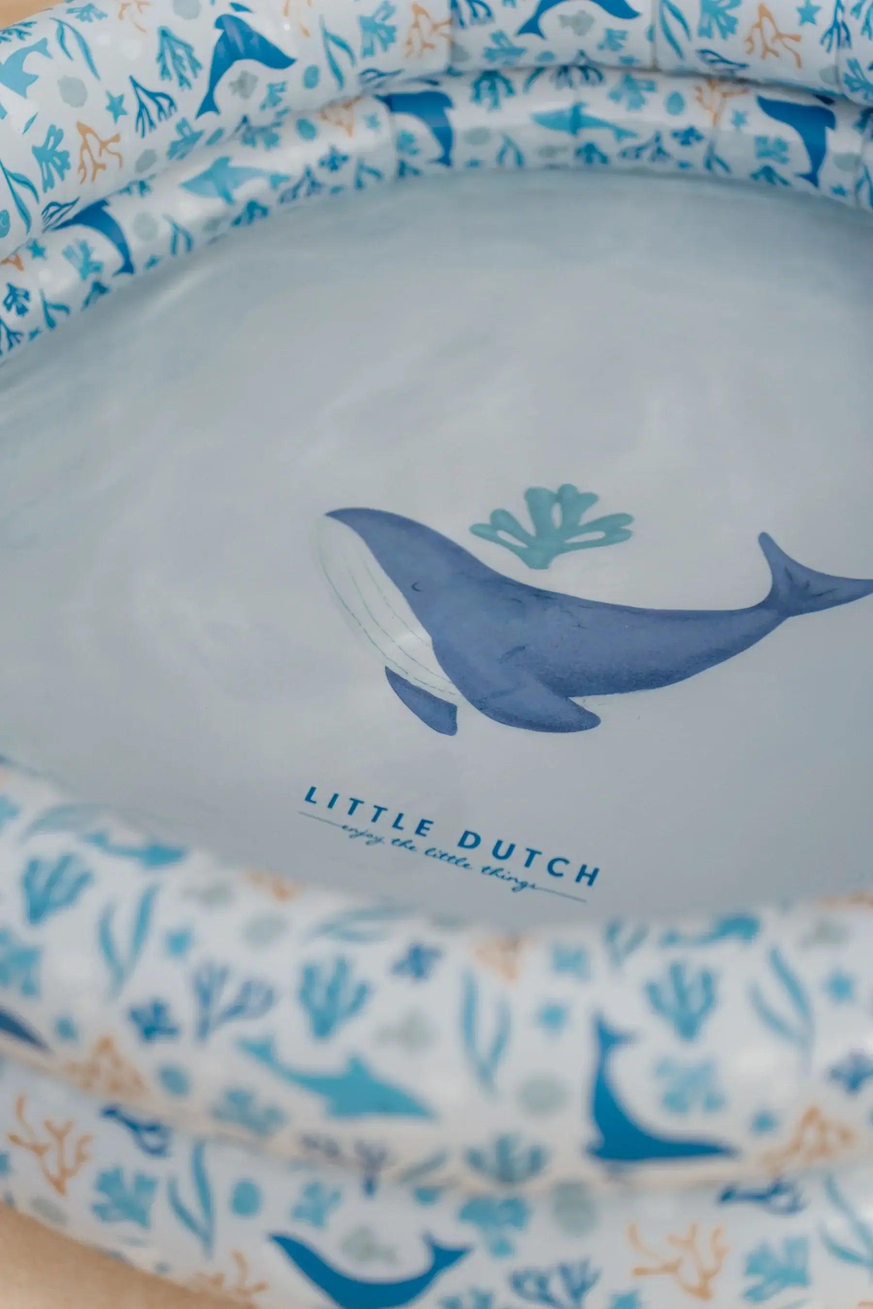 Piscina Insuflável Ocean Dreams Blue - Little Dutch - Mini-Me - Baby & Kids Store