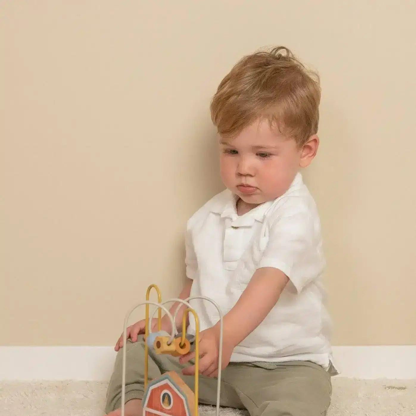 Espiral de Atividades em madeira - Little Farm | Little Dutch - Mini-Me - Baby & Kids Store