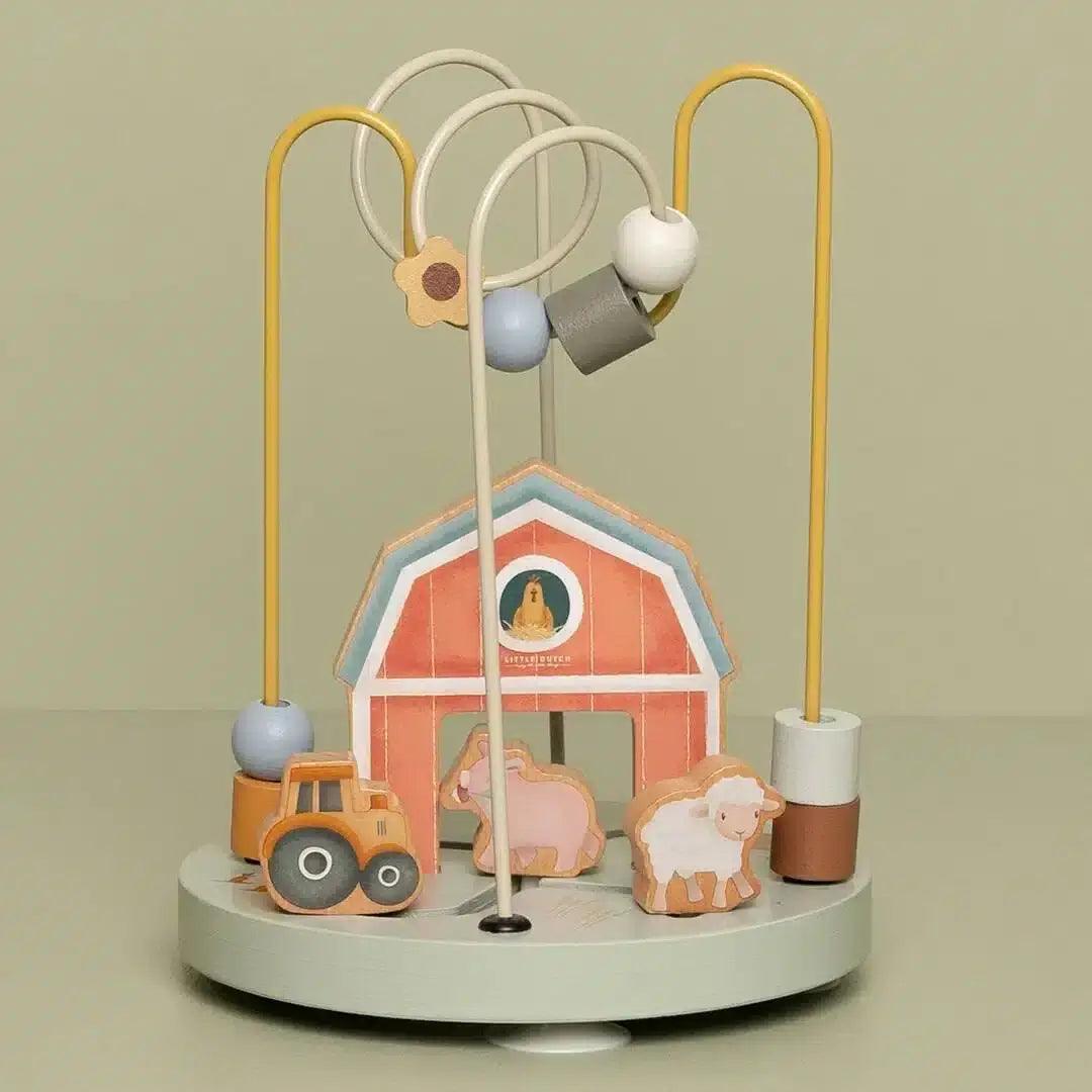 Espiral de Atividades em madeira - Little Farm | Little Dutch - Mini-Me - Baby & Kids Store