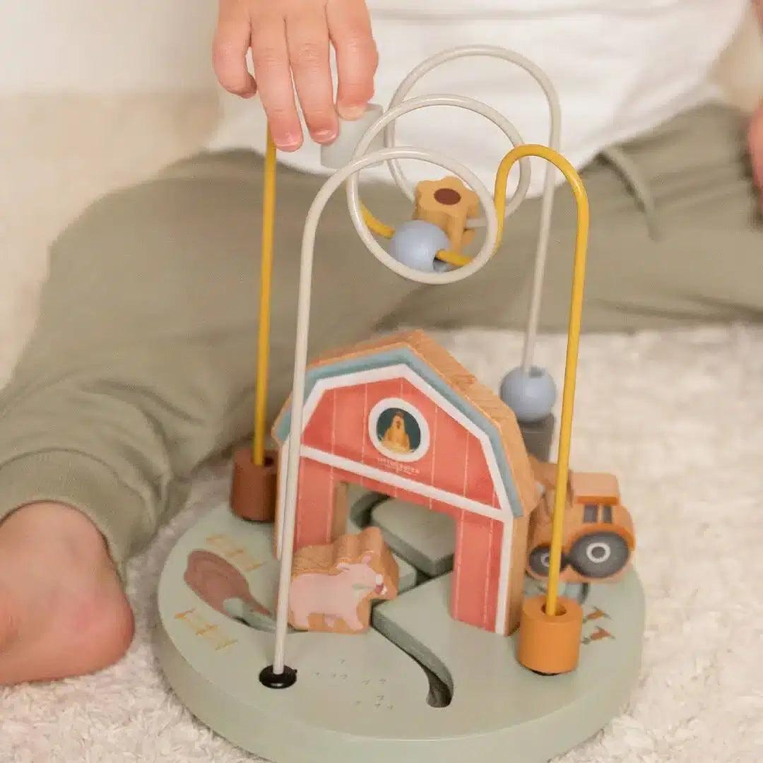 Espiral de Atividades em madeira - Little Farm | Little Dutch - Mini-Me - Baby & Kids Store