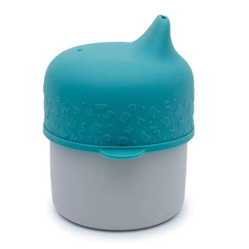 Tampa com palhinha para Copo Sippie Azul - Mini-Me - Baby & Kids Store