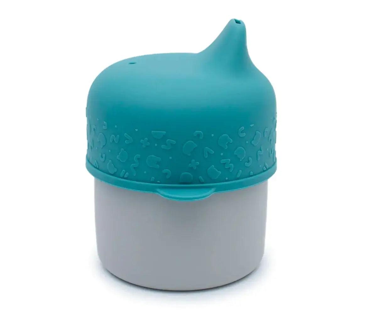 Tampa com palhinha para Copo Sippie Azul - Mini-Me - Baby & Kids Store