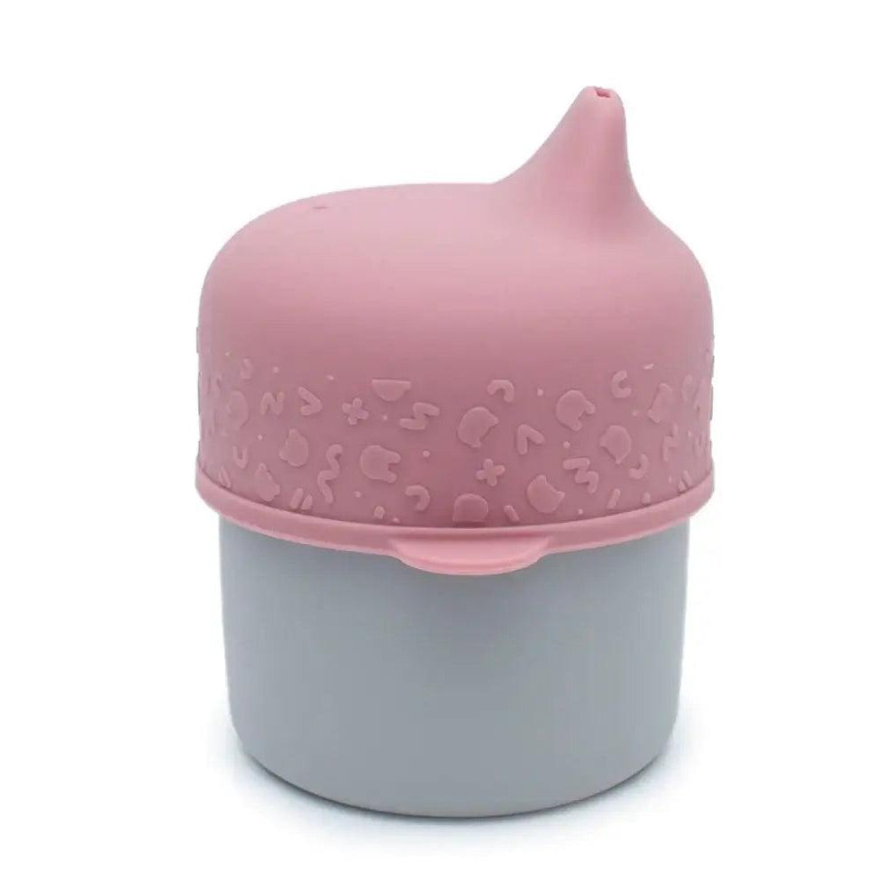 Tampa com palhinha para Copo Sippie Dusty Pink - Mini-Me - Baby & Kids Store