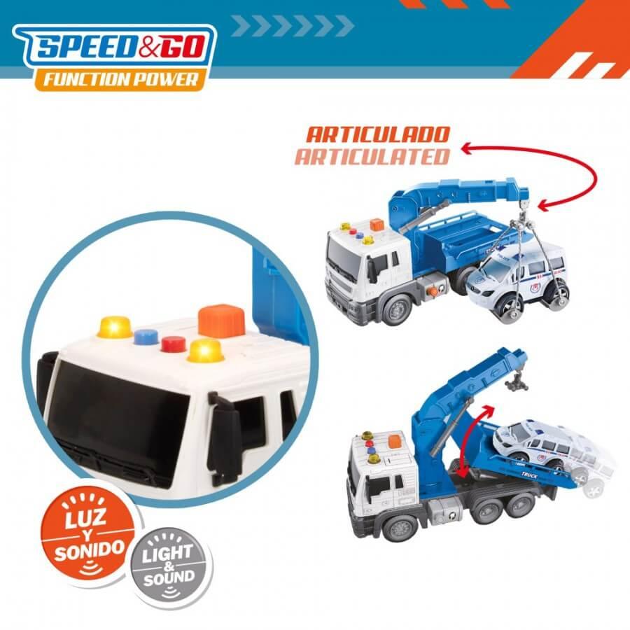 Camião c/luz e som Speed & Go - Mini-Me - Baby & Kids Store