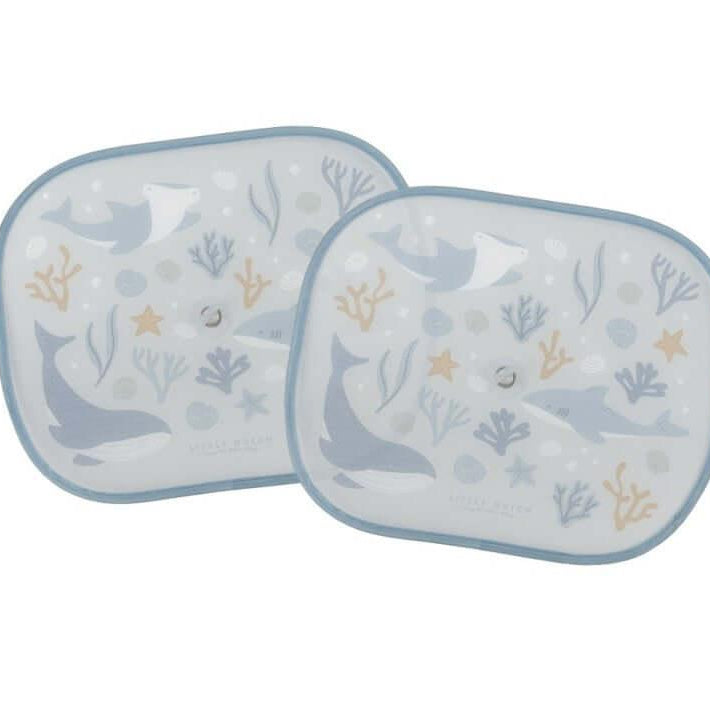 Pack 2 Pára-Sol Auto - Ocean Dreams Blue - Mini-Me - Baby & Kids Store
