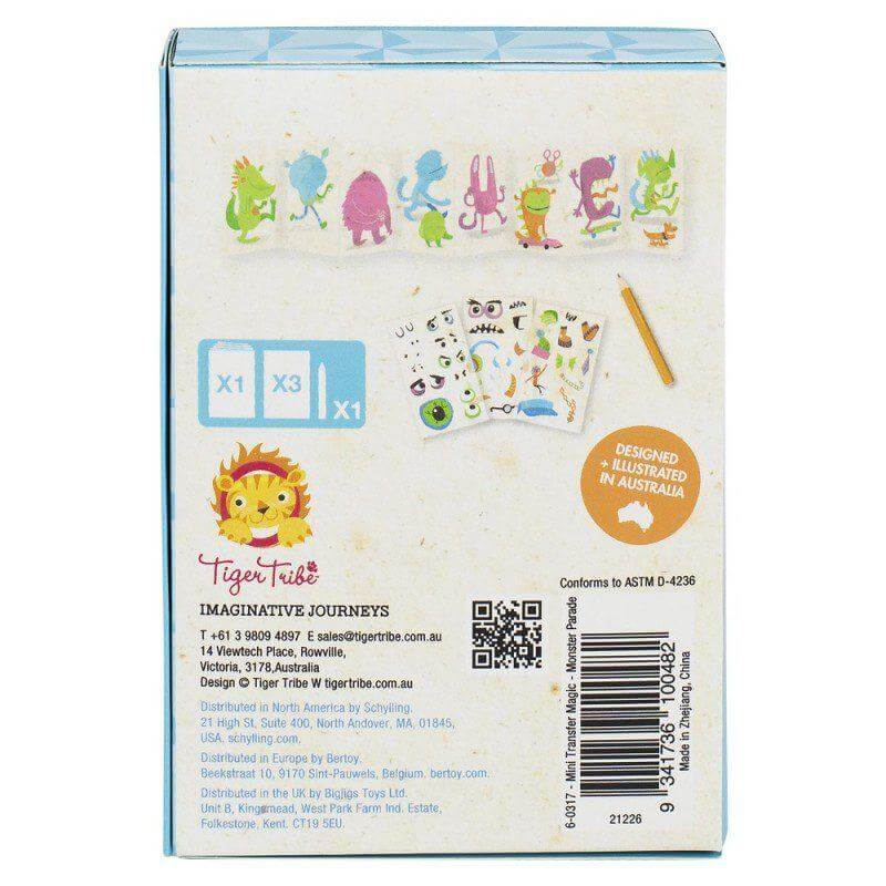 Mini Kit de transferência - Monstros | Tiger Tribe - Mini-Me - Baby & Kids Store