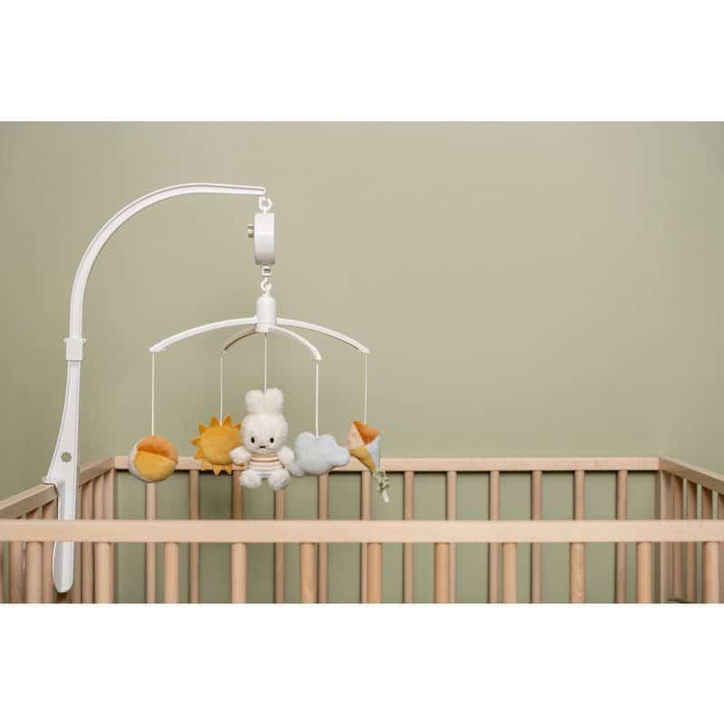 Mobile musical Miffy – Vintage Stripes | Little Dutch - Mini-Me - Baby & Kids Store
