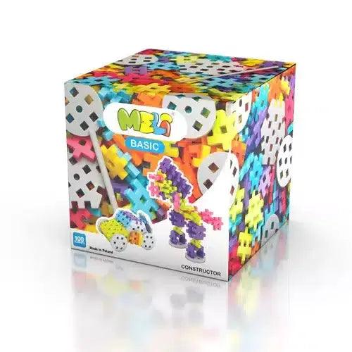 Blocos de construção Basic Constructor 100 peças | MELI - Mini-Me - Baby & Kids Store