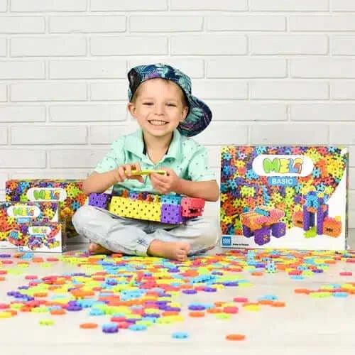 Blocos de construção Basic - 300 peças | MELI - Mini-Me - Baby & Kids Store