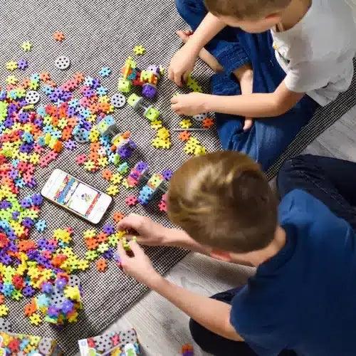 Blocos de construção Basic Constructor 100 peças | MELI - Mini-Me - Baby & Kids Store