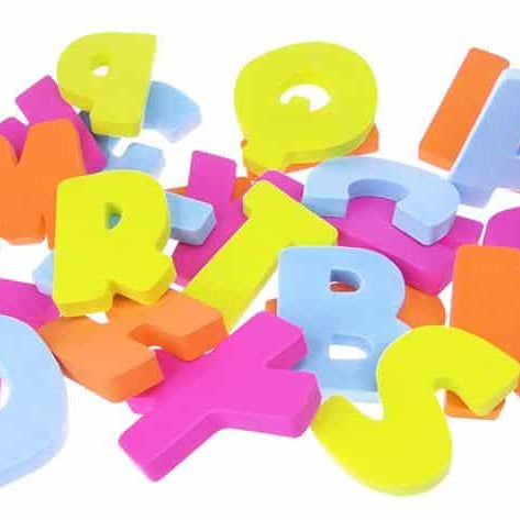 Abecedário - Letras para o banho em Eva - Mini-Me - Baby & Kids Store