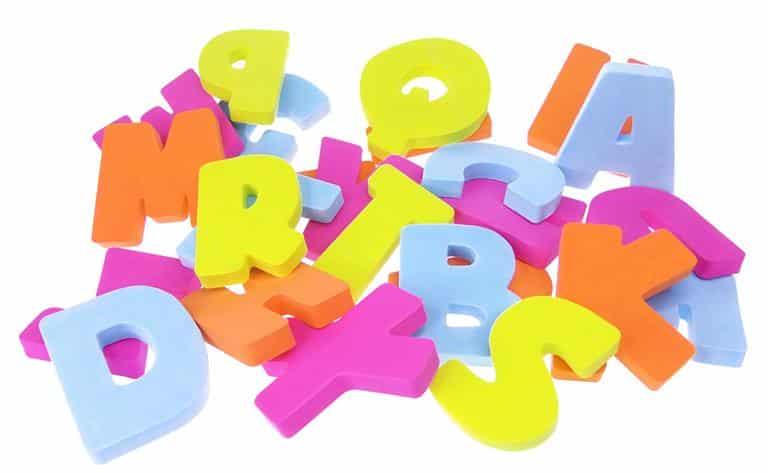 Abecedário - Letras para o banho em Eva - Mini-Me - Baby & Kids Store