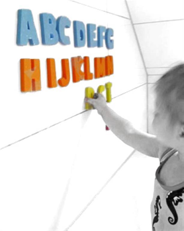 Abecedário - Letras para o banho em Eva - Mini-Me - Baby & Kids Store