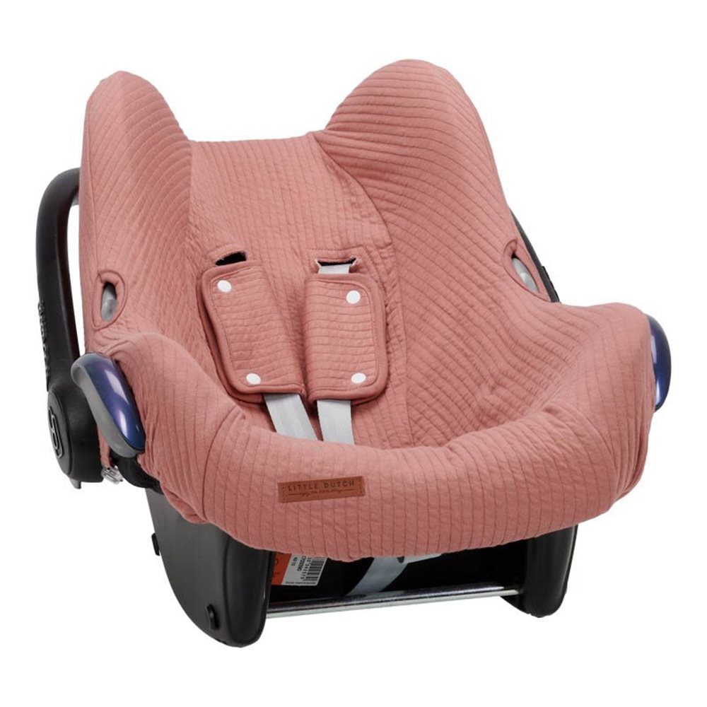 Forra para Ovo/Cadeira auto 0+ "Pure Pink Blush" | Little Dutch Little Dutch Mini-Me - Baby & Kids Store