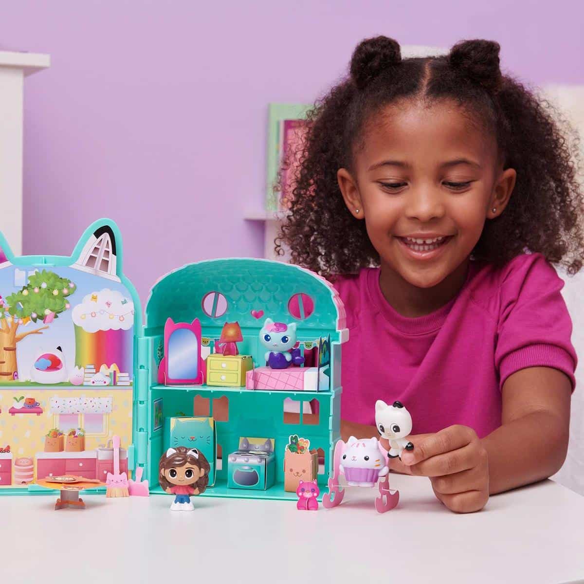 Gabby's dollhouse - Mini casa de bonecas da Gabby Mini-Me