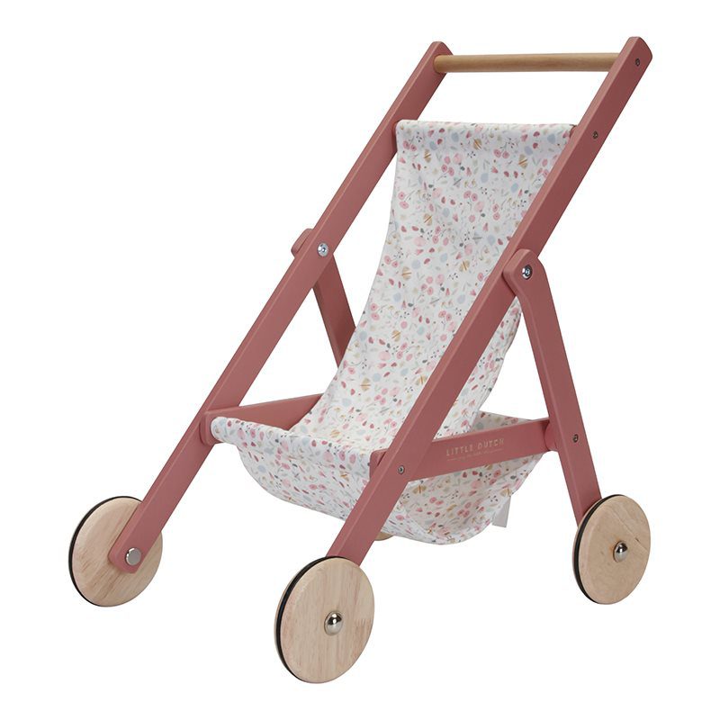 Carrinho de Bonecas em Madeira FSC | Little Dutch - Mini-Me - Baby & Kids Store