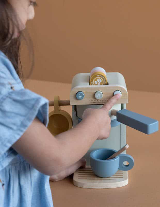 Máquina de café em madeira FSC - Little Dutch Little Dutch Mini-Me - Baby & Kids Store