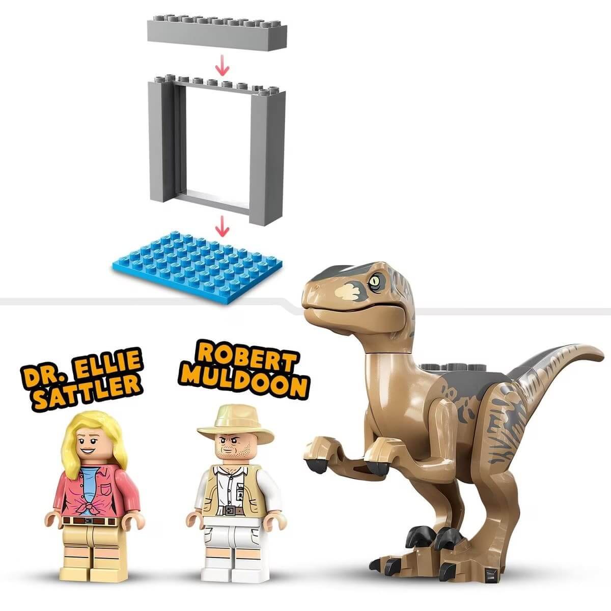 LEGO Jurassic World Fuga de Velociraptor Mini-Me - Baby & Kids Store