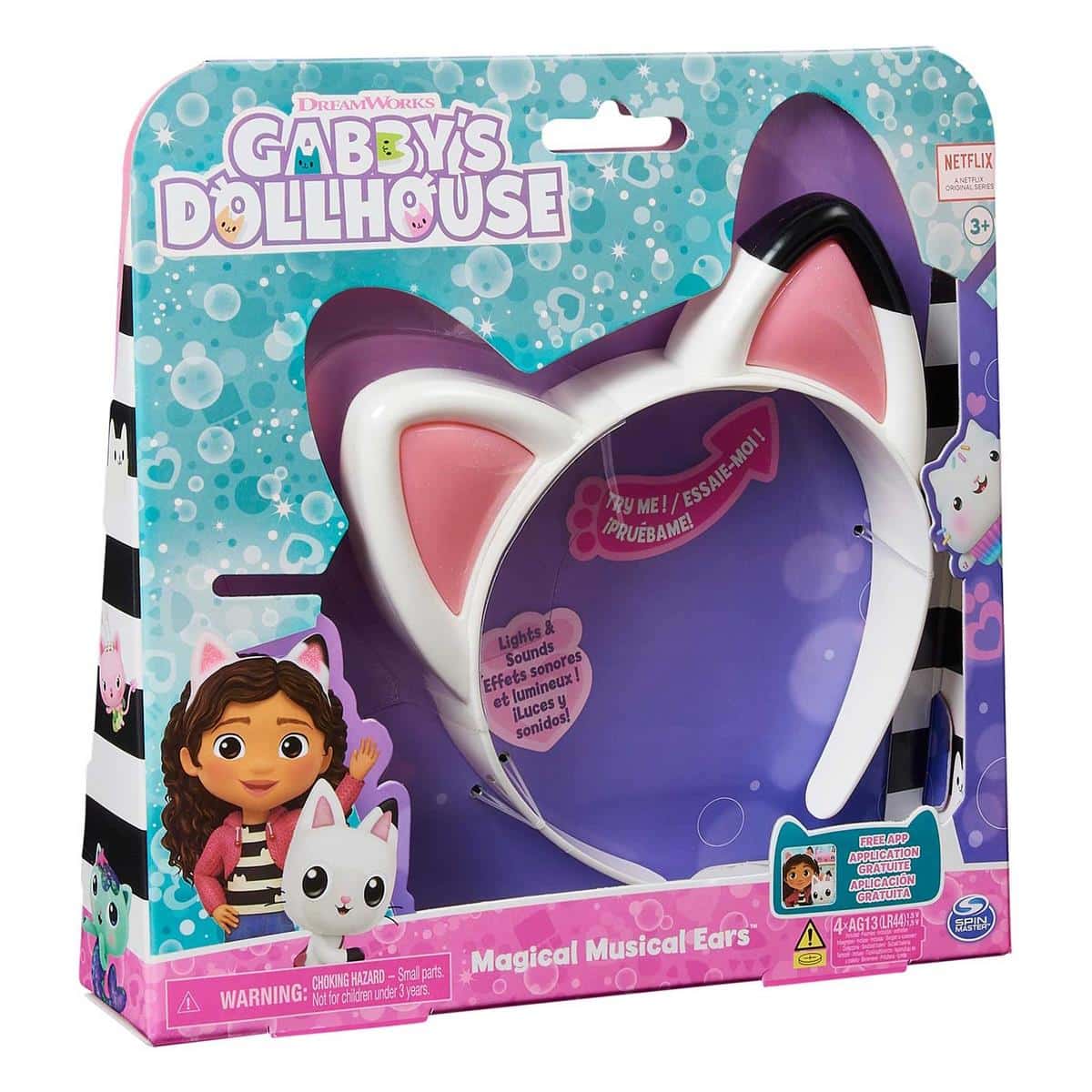 Gabby's Dollhouse - Orelhas Musicais Mini-Me