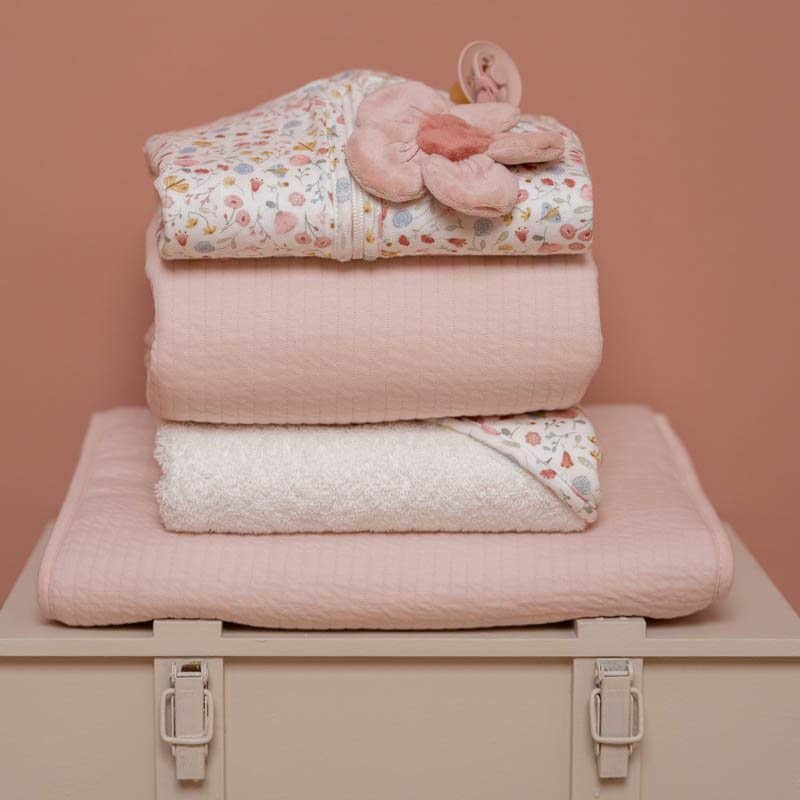 Capa para muda fraldas - Pure Soft Pink | Little Dutch Mini-Me - Baby & Kids Store