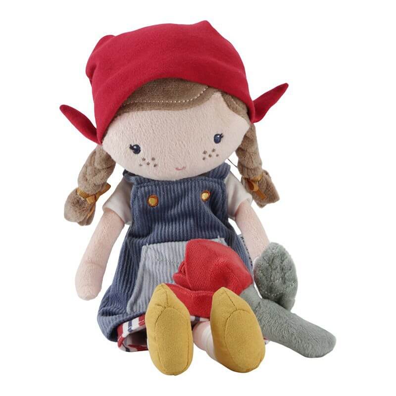 Boneca de pano Rosa - Agricultora Holandesa 35cm | Little Dutch Little Dutch Mini-Me - Baby & Kids Store