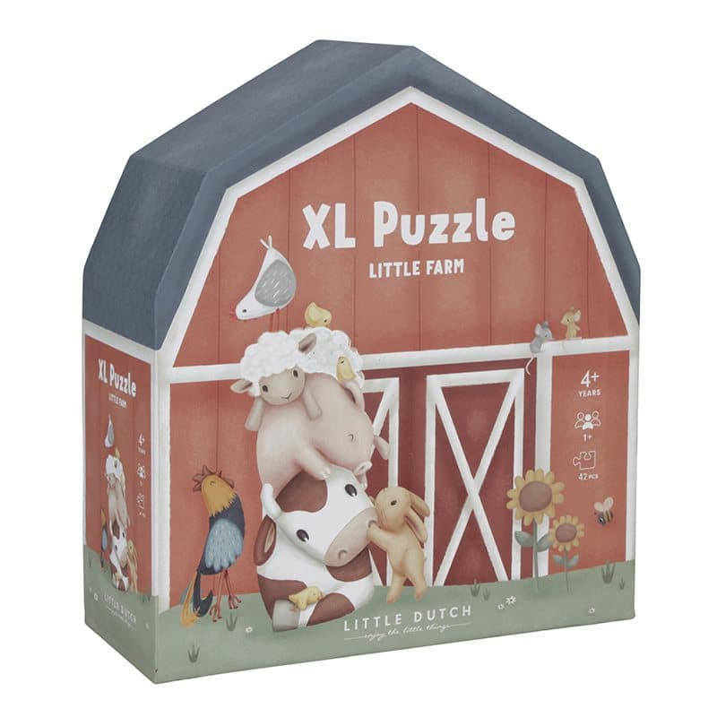Puzzle de chão XL – Little Farm | Little Dutch - Mini-Me