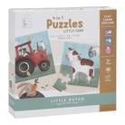 Puzzle 4-em-1 – Little Farm | Little Dutch Little Dutch Mini-Me - Baby & Kids Store