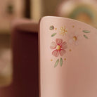 Carrinho para Bonecas Rosa com acessórios - Little Dutch com detalhes florais delicados e elegante.