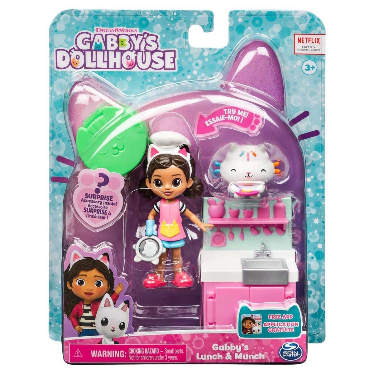 Gabby's dollhouse - Cozinha Divertida da Gabby Mini-Me - Baby & Kids Store