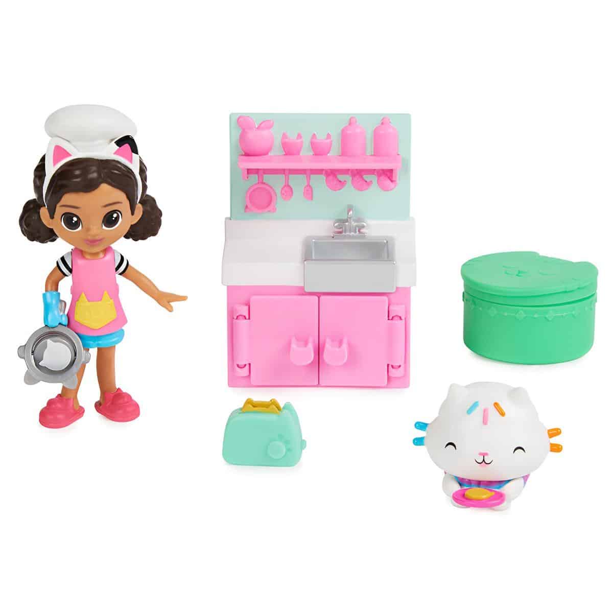 Gabby's dollhouse - Cozinha Divertida da Gabby Mini-Me