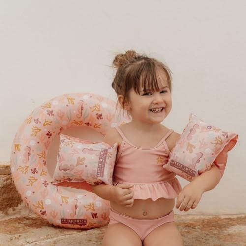 Braçadeiras Insufláveis - Ocean Dreams Pink | Little Dutch - Mini-Me - Baby & Kids Store