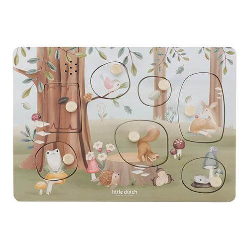 Puzzle de Sons - Forest Friends | Little Dutch Mini-Me - Baby & Kids Store